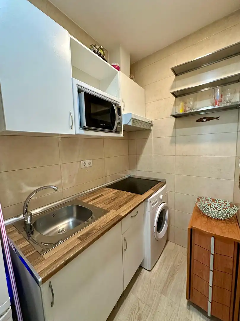 Cocina de Piso de alquiler en Madrid con Aire acondicionado y Calefacción