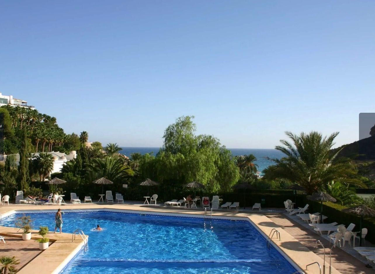 Swimming pool of Apartment for sale in Villajoyosa / La Vila Joiosa  with Private garden, Terrace and Community pool