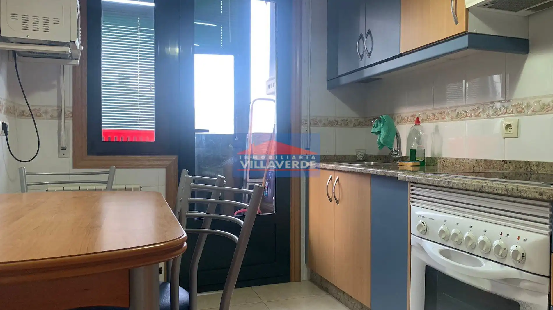 Kitchen of Flat for rent in Cangas   with Furnished, TV and Balcony