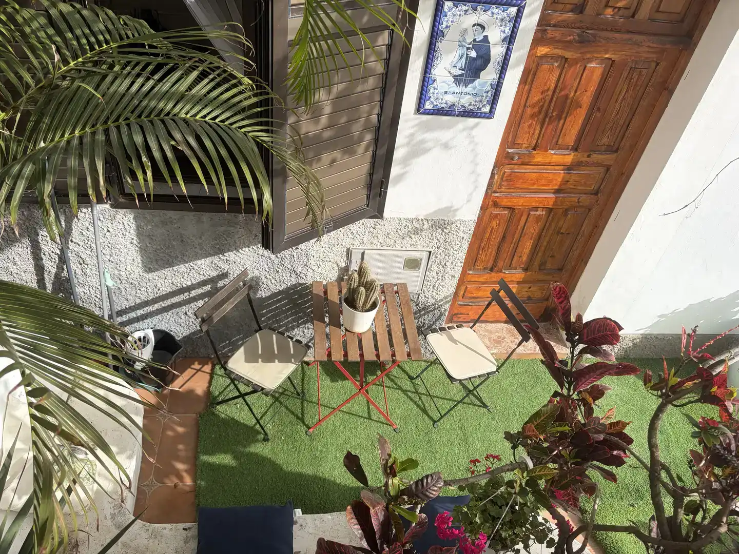 Terrassa de Pis per a compartir en Agaete amb Jardí privat i Moblat