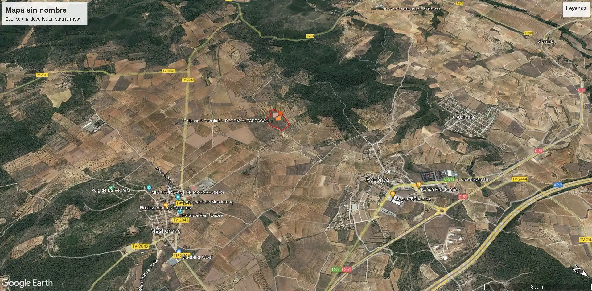 Terreno rústico en venta en Camí de Masllorenç, imagen 2