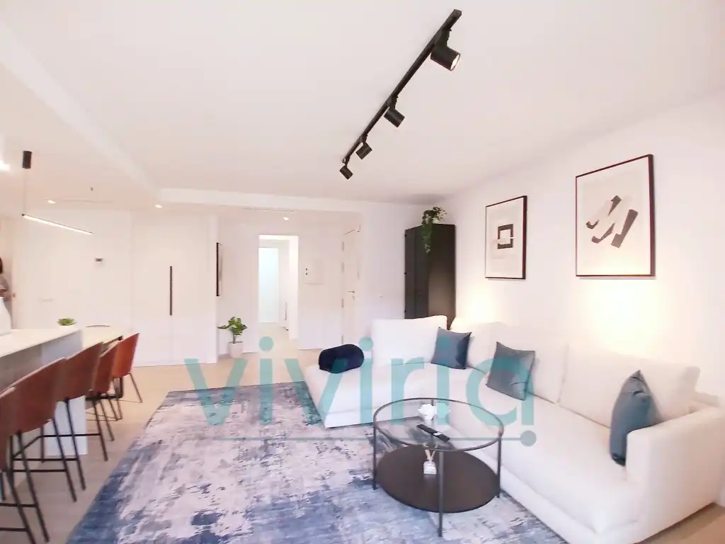Sala de estar de Piso en venta en Valencia con Aire acondicionado, Jardín privado y Terraza