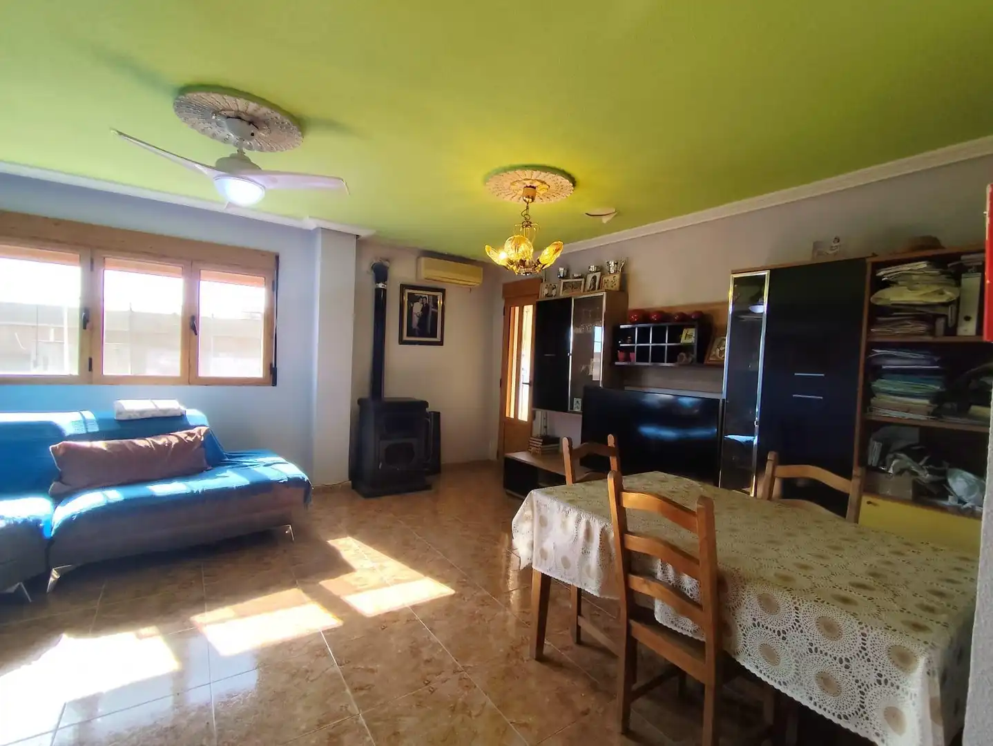 Sala de estar de Piso en venta en Torre-Pacheco con Aire acondicionado, Calefacción y Terraza