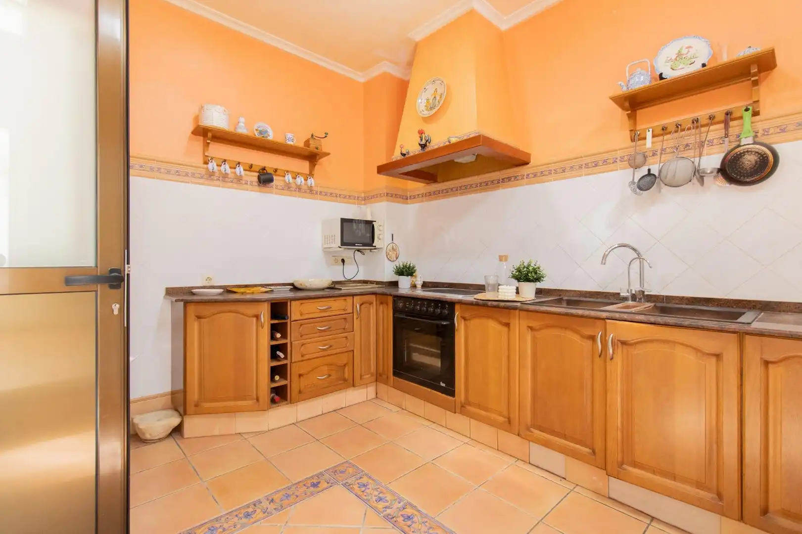 Kitchen of Country homes for sale in Rafelbuñol / Rafelbunyol  with Air Conditioner, Terrace and Furnished