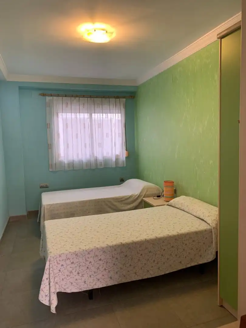 Schlafzimmer von Erdgeschoss zum Verkauf in Valencia mit Terrasse, Abstellraum und Möbliert