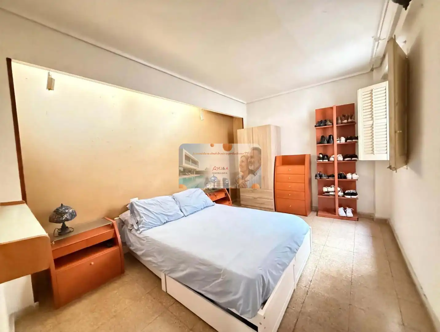 Bedroom of Flat for sale in Castellón de la Plana / Castelló de la Plana  with Terrace, Storage room and Balcony