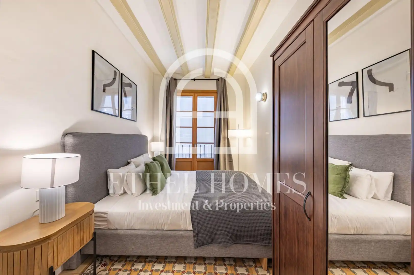 Habitación de Piso de alquiler en Barcelona con Aire acondicionado, Calefacción y Balcón