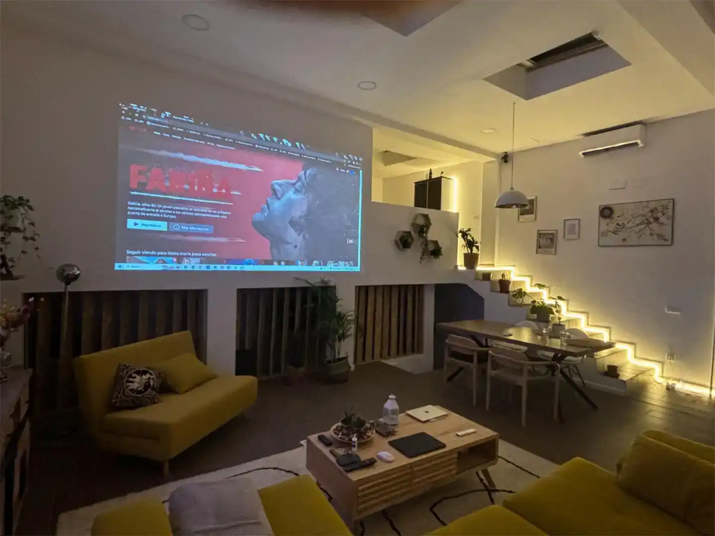 Sala de estar de Local de alquiler en Madrid con Aire acondicionado y Amueblado