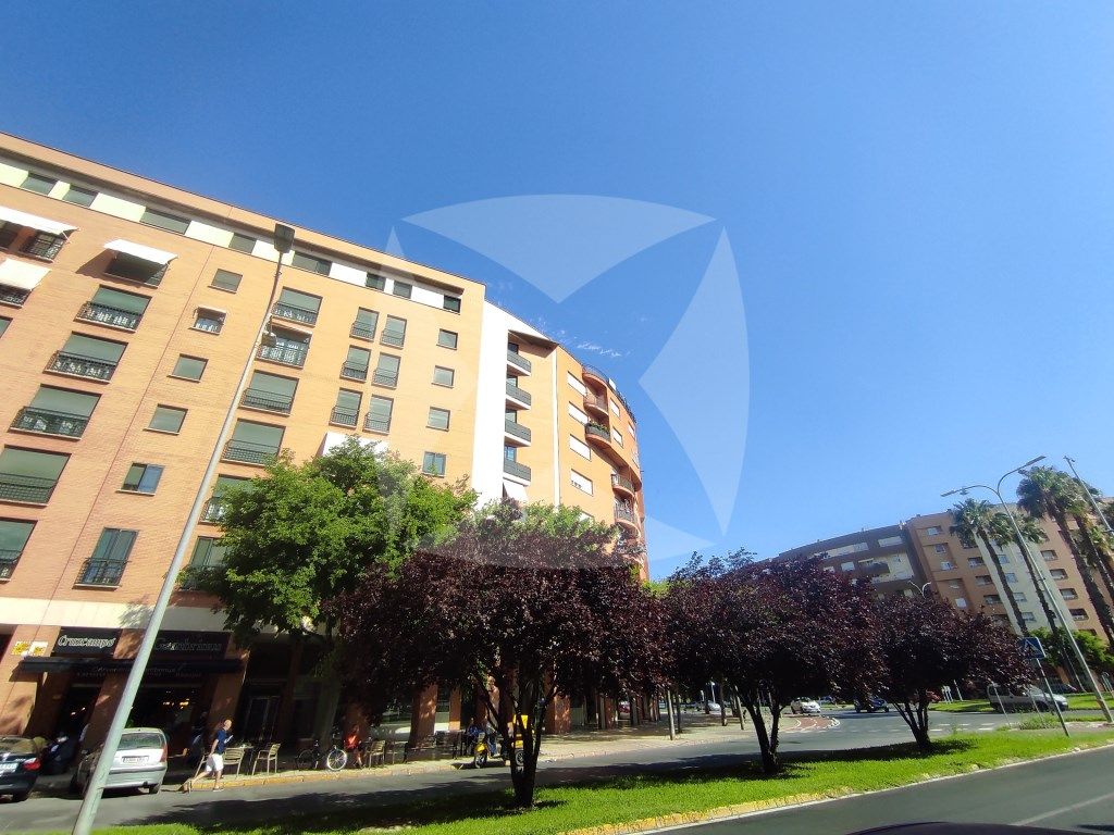 Exterior view of Flat to rent in Badajoz Capital  with Air Conditioner and Furnished