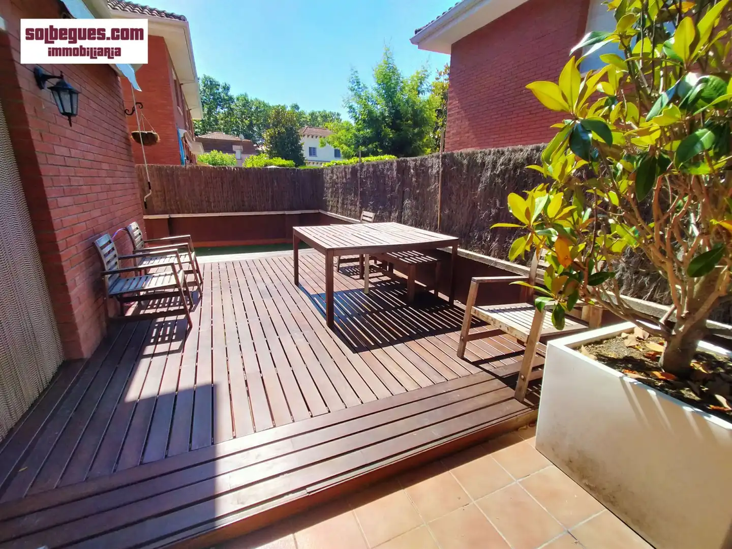 Terraza de Casa adosada en venta en Begues con Calefacción, Jardín privado y Terraza