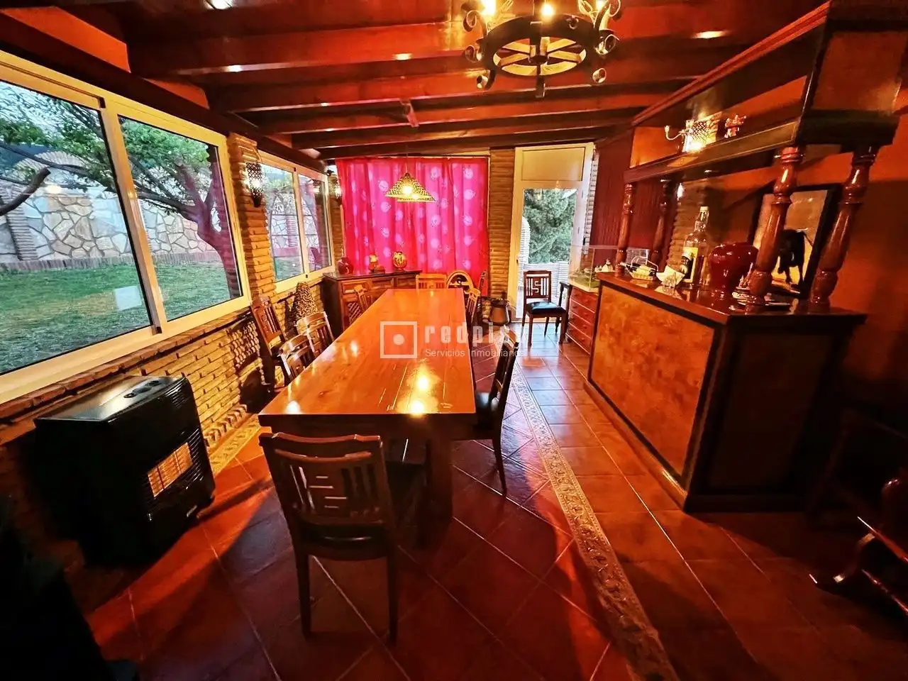 Dining room of Houses for rent in Málaga  with Air Conditioner, Heating and Private garden