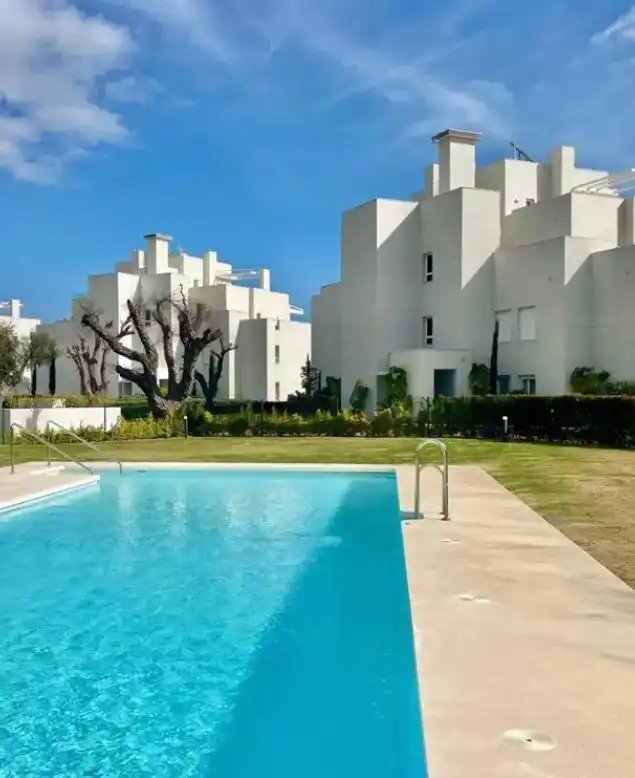 Exterior view of Apartments for sale in Sotogrande  with Air Conditioner, Heating and Terrace