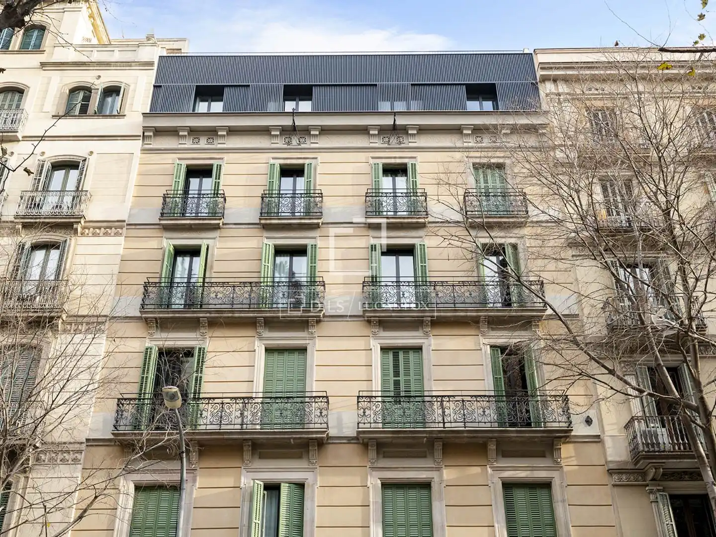 Vista exterior de Piso de alquiler en Barcelona con Aire acondicionado, Calefacción y Parquet