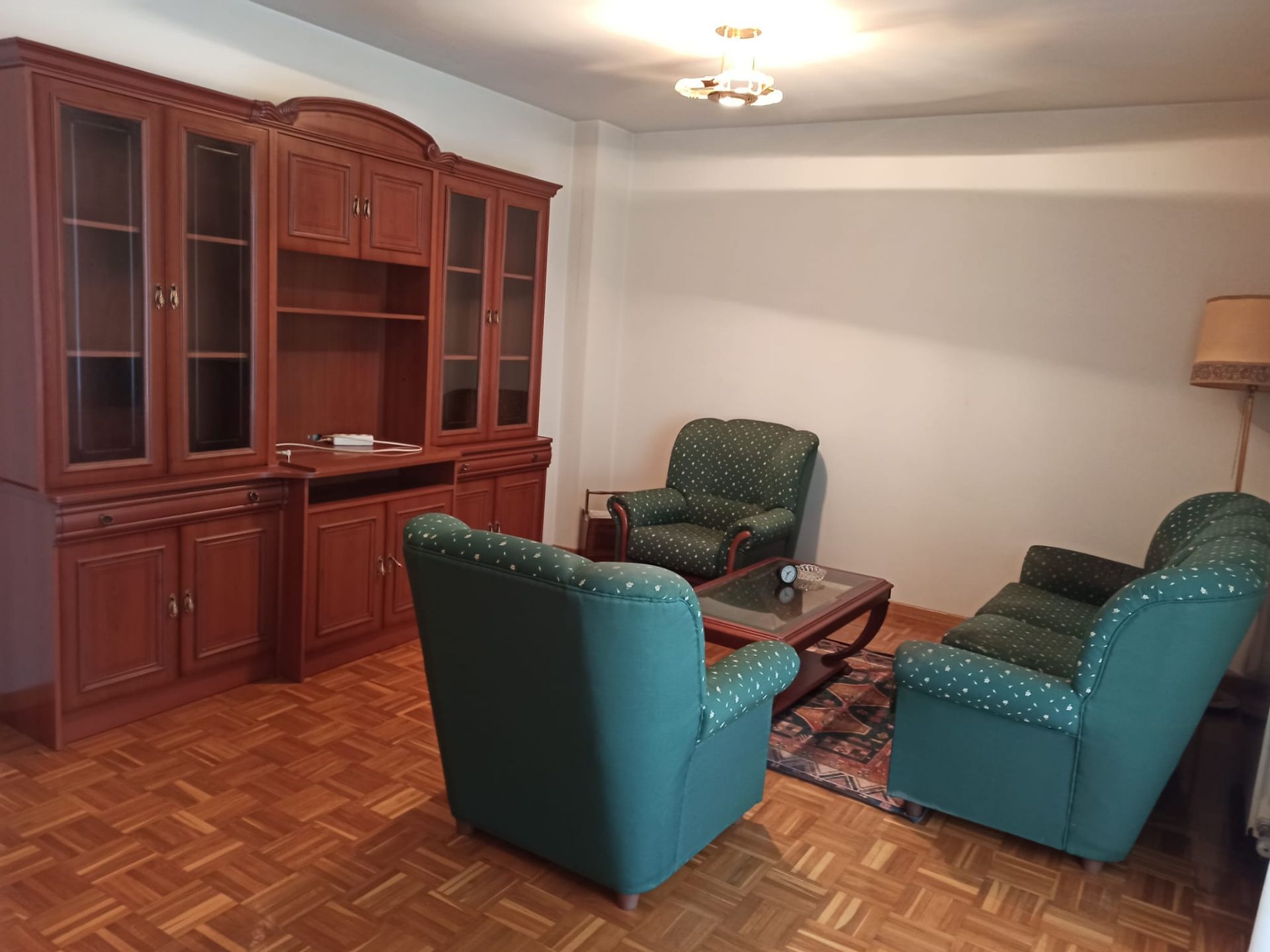 Living room of Flat for sale in Cenicero  with Heating, Parquet flooring and Storage room