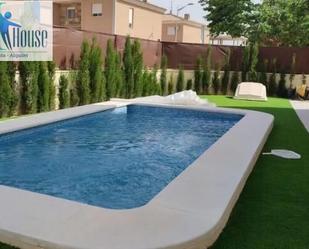 Swimming pool of Single-family semi-detached for sale in La Gineta  with Air Conditioner, Heating and Swimming Pool