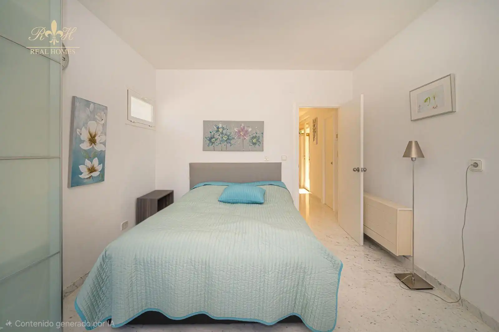 Bedroom of Houses for sale in L'Alfàs del Pi  with Air Conditioner, Terrace and Swimming Pool