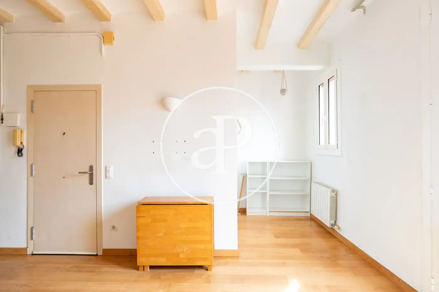 Bedroom of Attic for sale in Barcelona  with Heating and Balcony