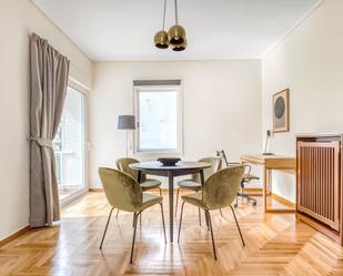 Dining room of Flat to rent in Gijón   with Air Conditioner, Furnished and TV