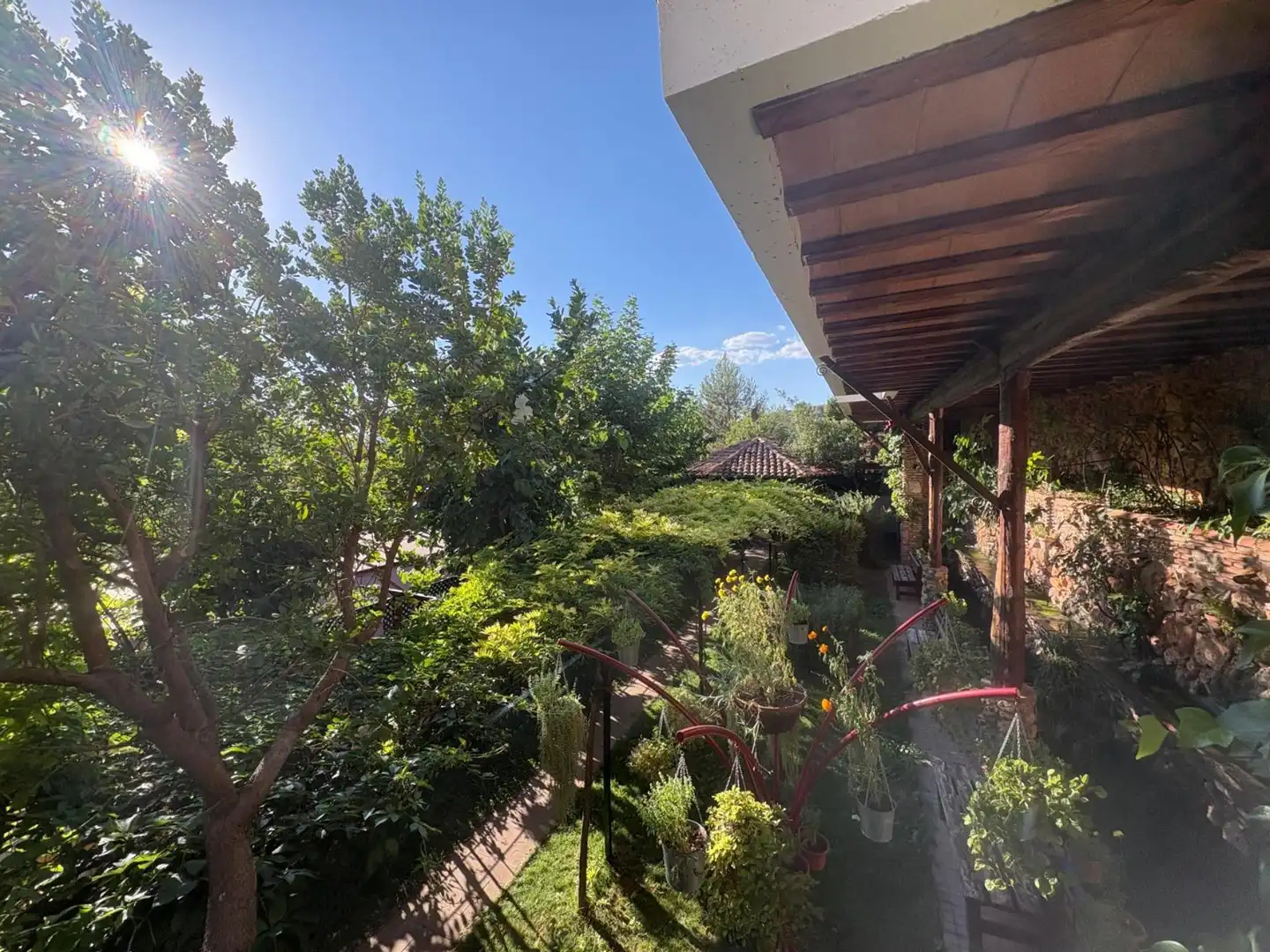 Terraza de Finca rústica en venta en Benatae con Calefacción, Jardín privado y Piscina