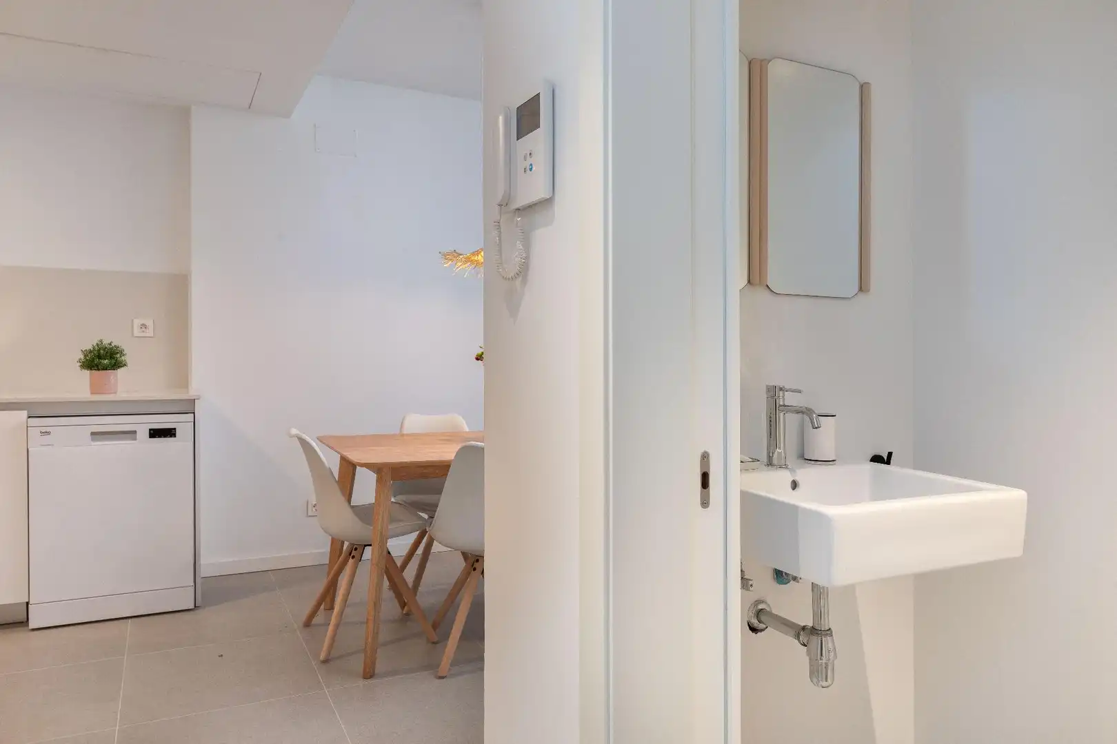 Badezimmer von Dachboden zur Miete in Calonge i Sant Antoni mit Klimaanlage, Heizung und Terrasse