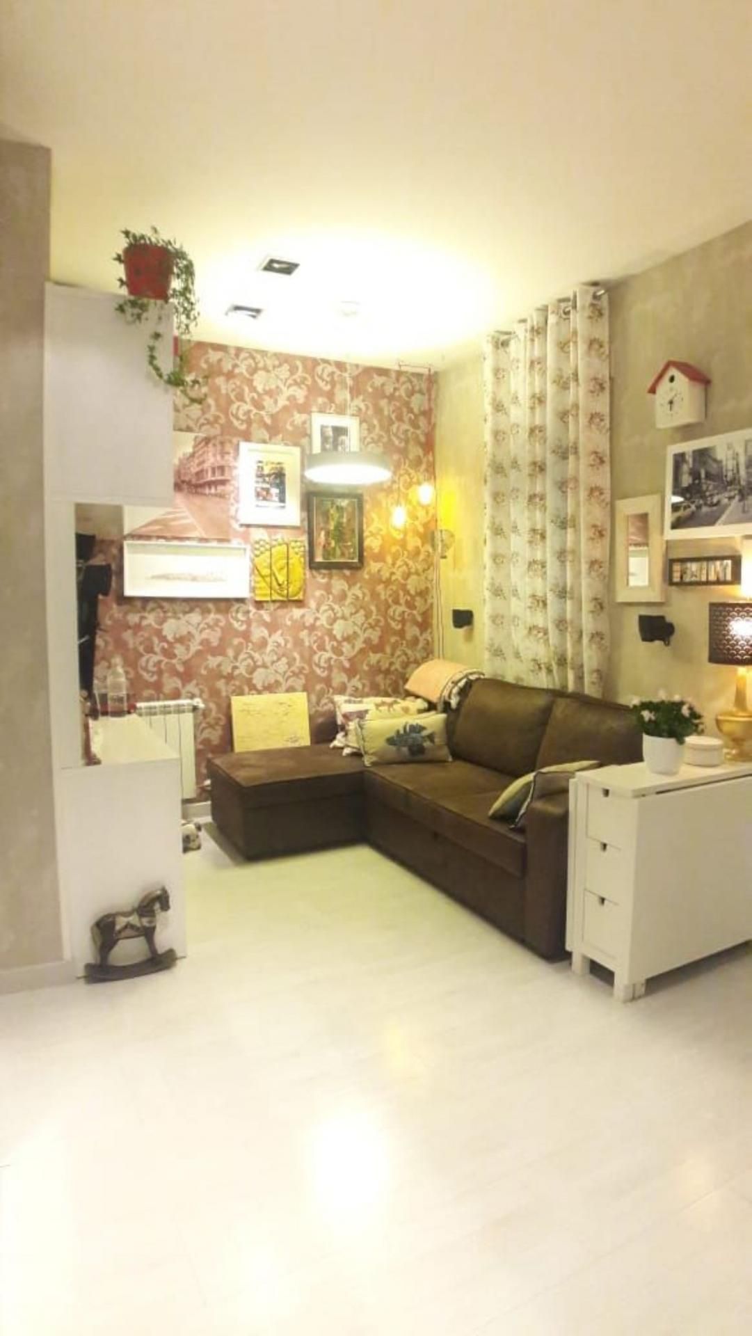 Living room of Flat to rent in  Madrid Capital  with Air Conditioner and Heating