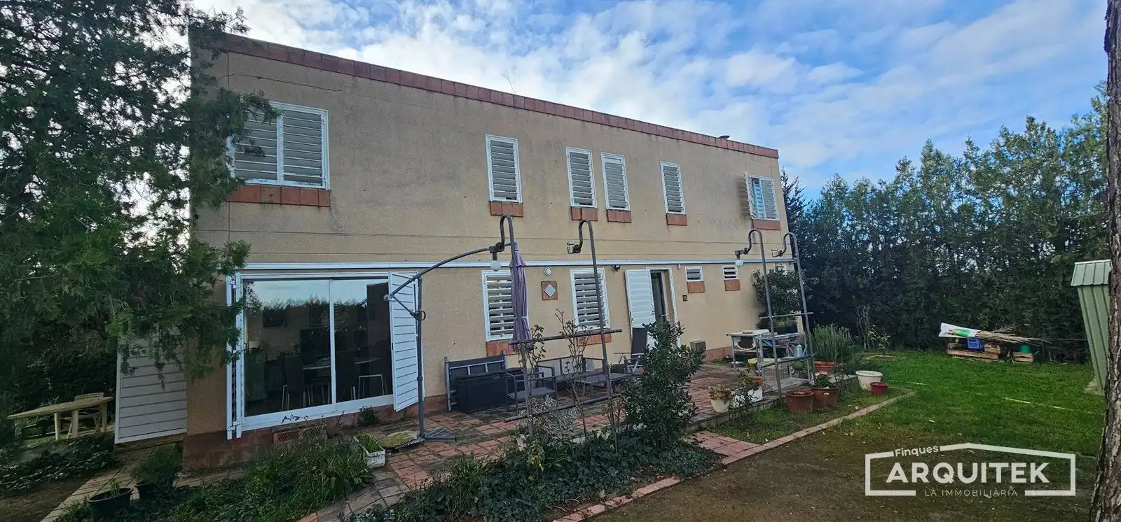 Vista exterior de Casa o xalet en venda en Lleida amb Aire condicionat, Calefacció i Terrassa