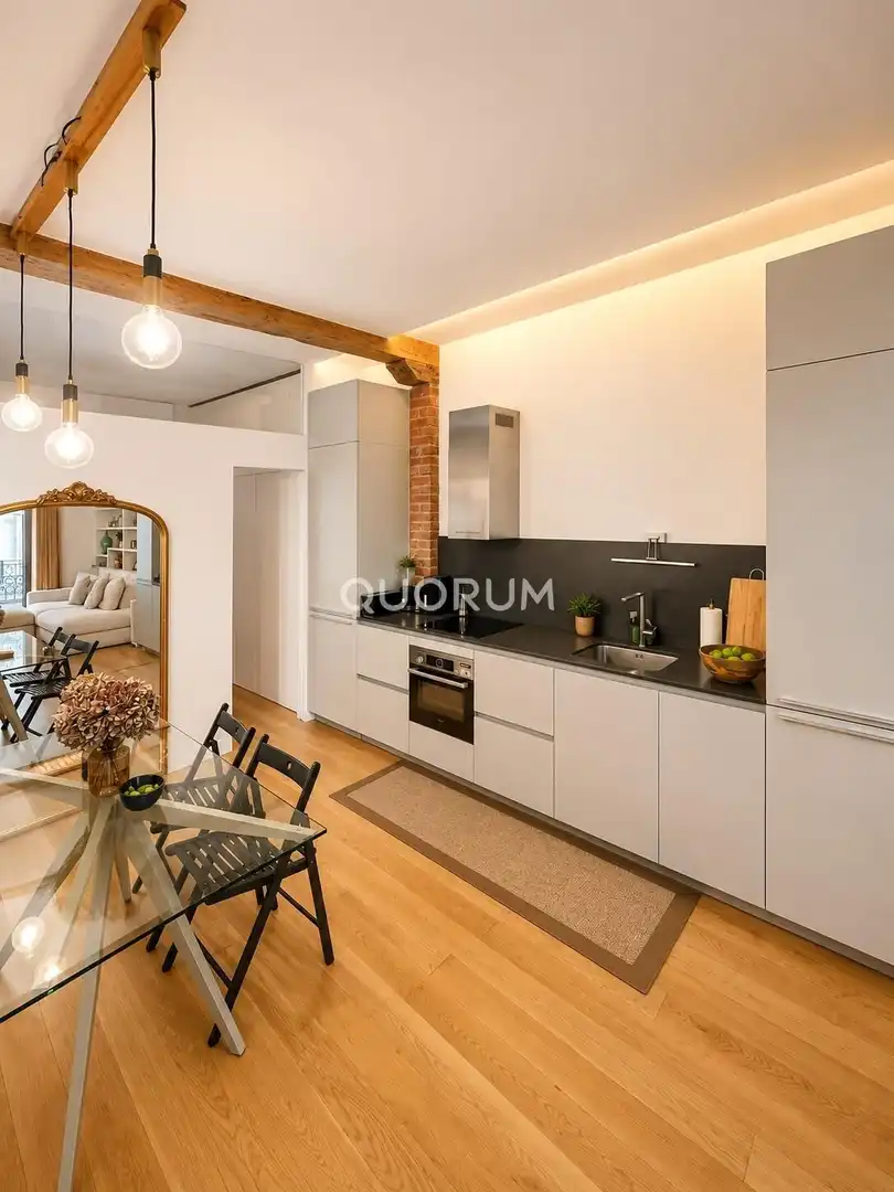 Cocina de Piso de alquiler en Bilbao  con Calefacción y Amueblado