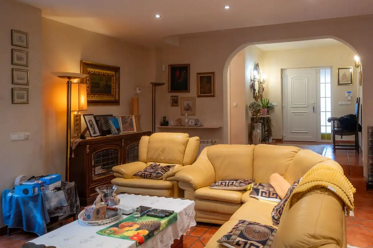 Living room of Houses for sale in Orihuela  with Air Conditioner, Heating and Private garden