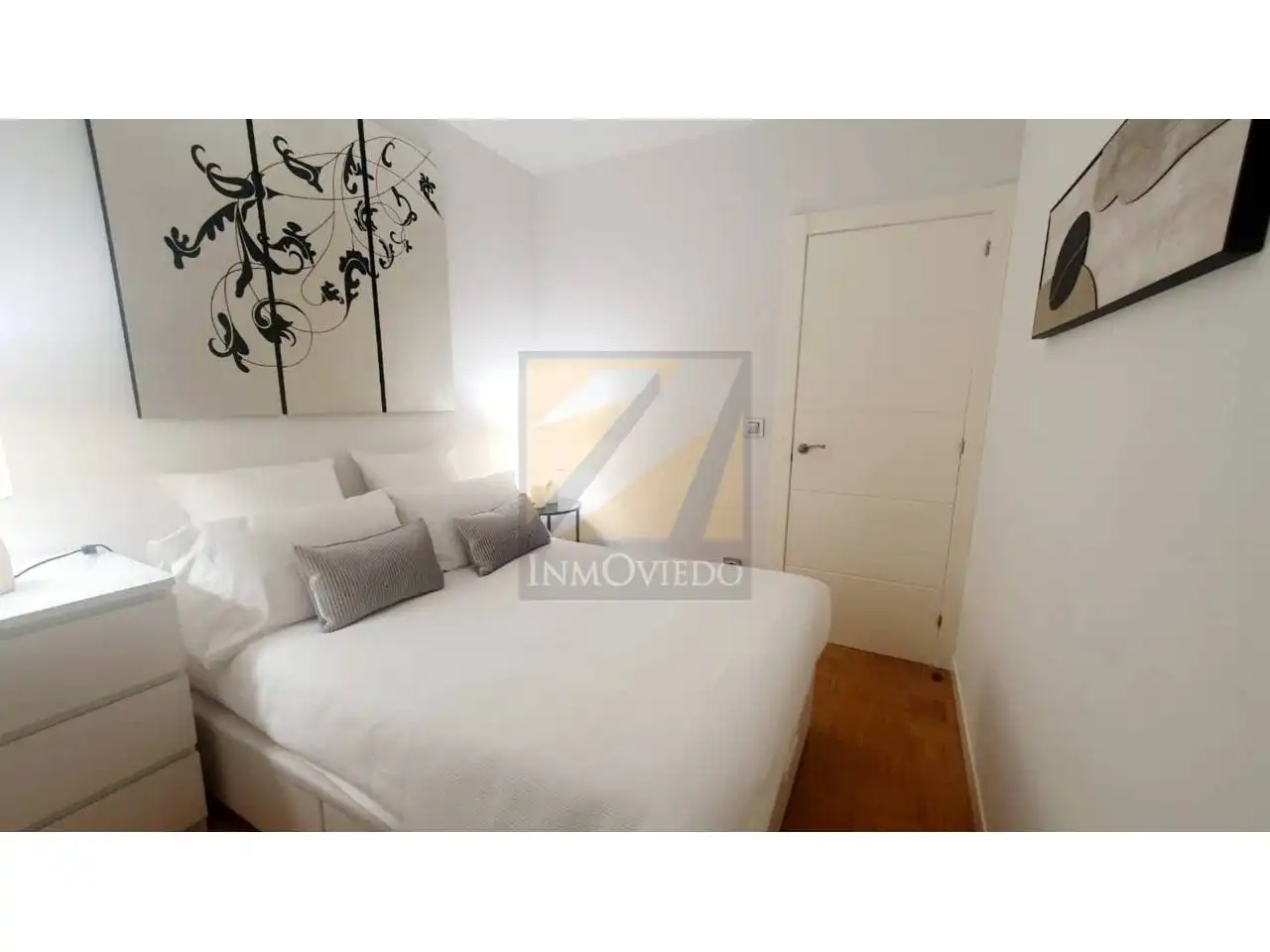 Bedroom of Flat for sale in Ribadesella  with Parquet flooring and Furnished