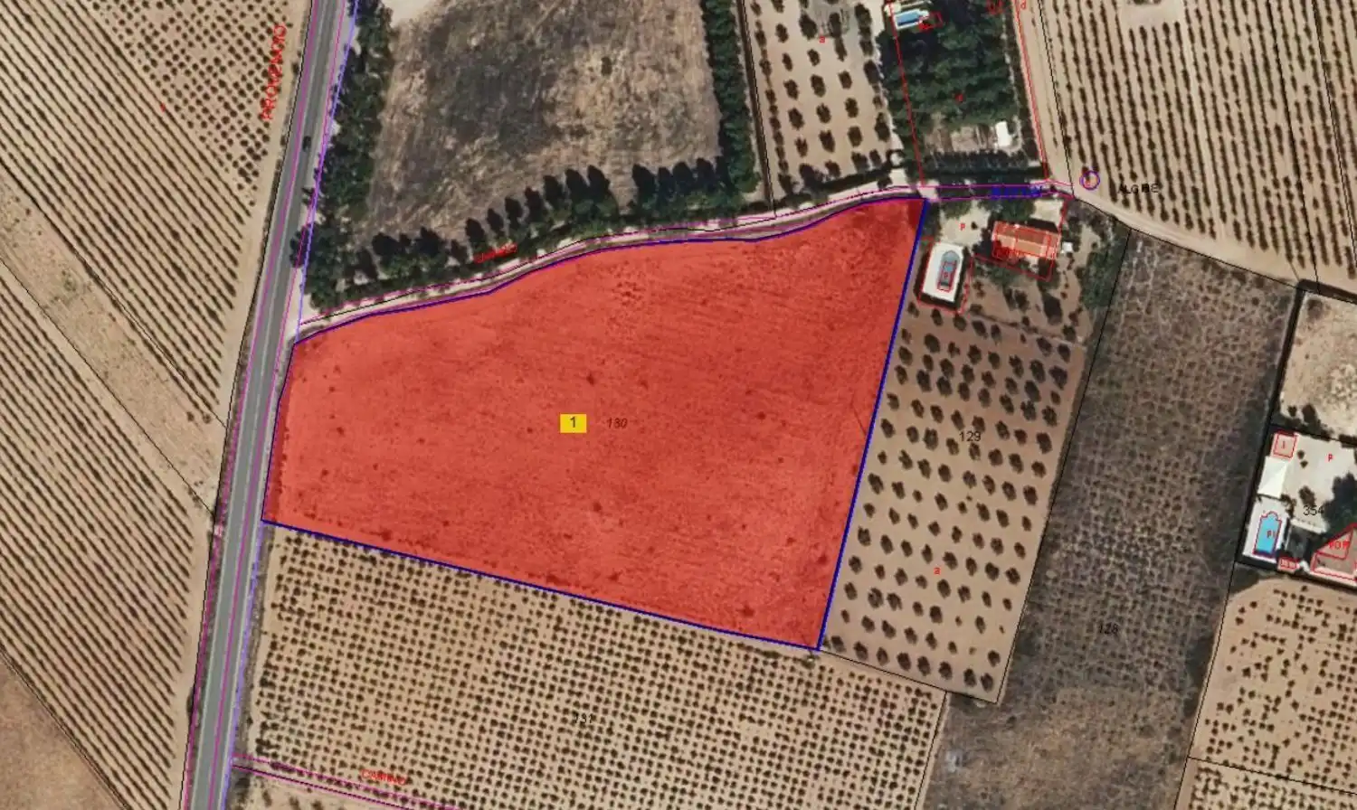Terreny rústic en venda a POLIGONO 35, PARCELA 130 0