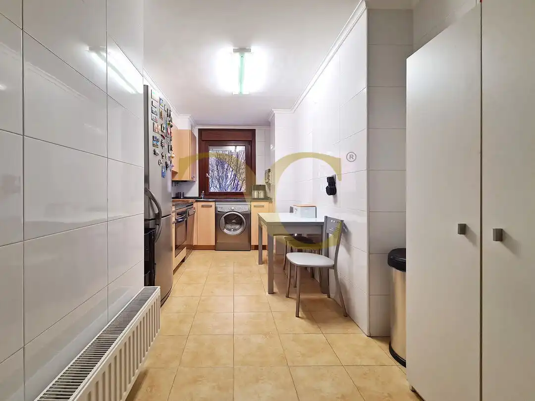 Kitchen of Flat for sale in Gijón   with Heating, Terrace and Furnished
