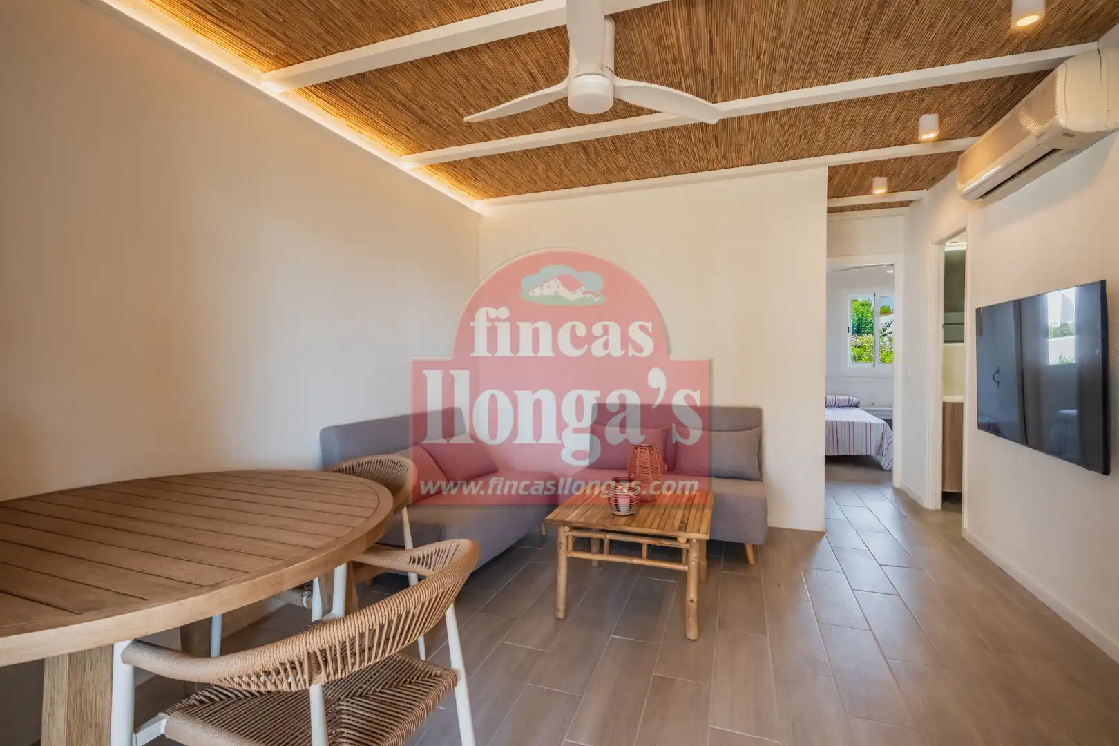 Sala de estar de Casa adosada en venta en Ciutadella de Menorca con Aire acondicionado, Terraza y Amueblado