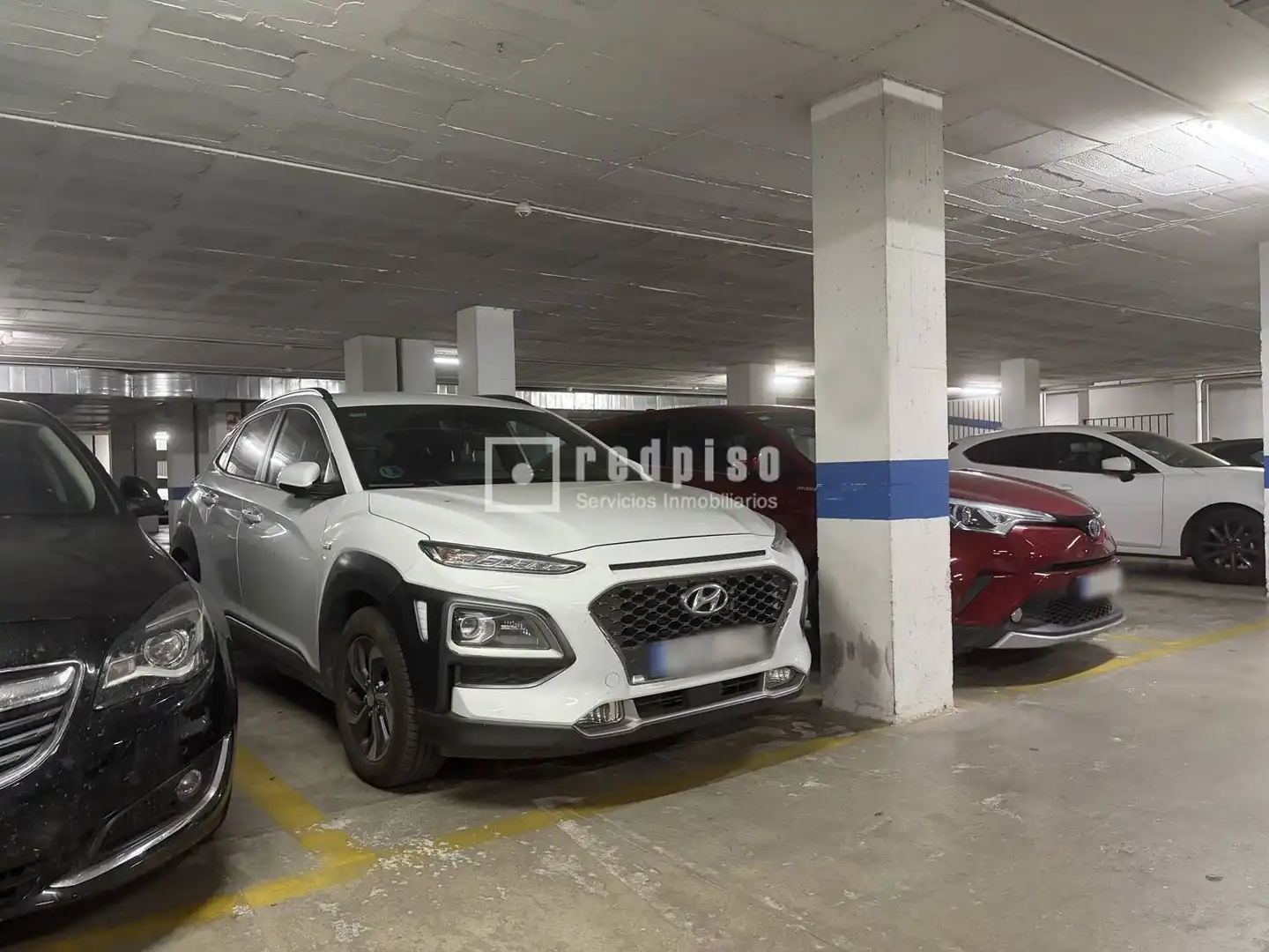 Parkplatz von Wohnung zur Miete in Málaga mit Klimaanlage, Heizung und Privatgarten