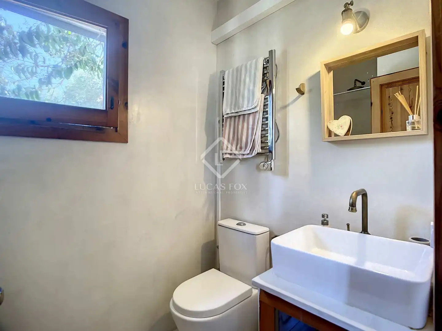 Badezimmer von Haus oder Chalet zur Miete in Alaior mit Klimaanlage, Heizung und Privatgarten