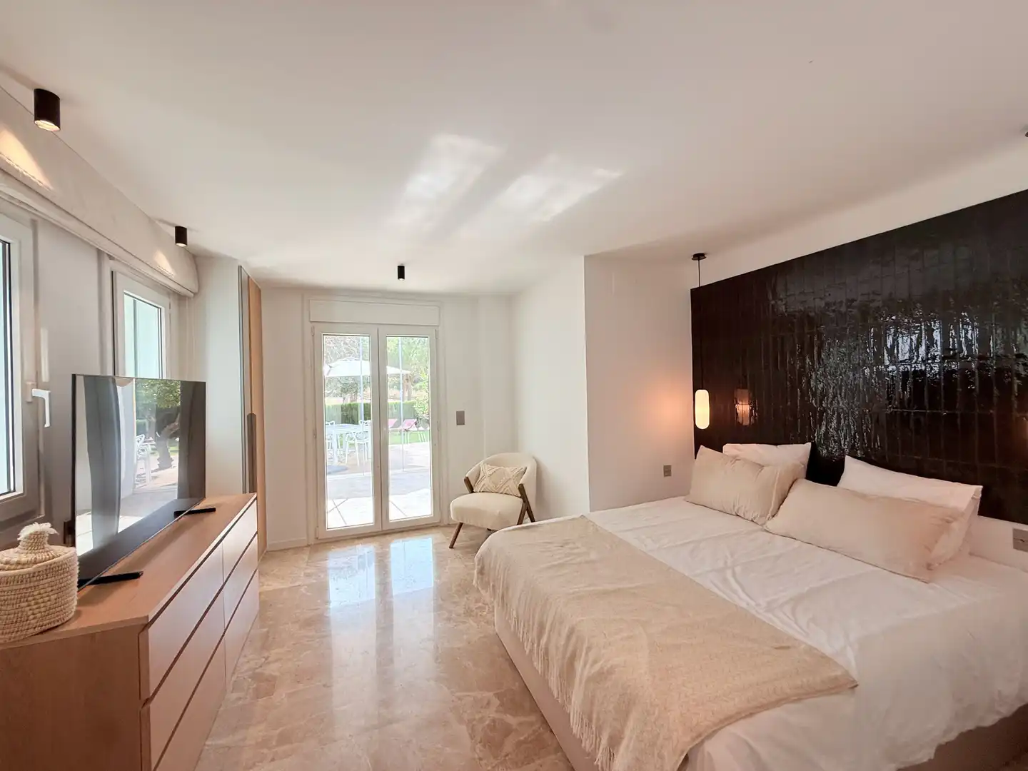Schlafzimmer von Einfamilien-Reihenhaus zur Miete in Las Chapas - El Rosario
