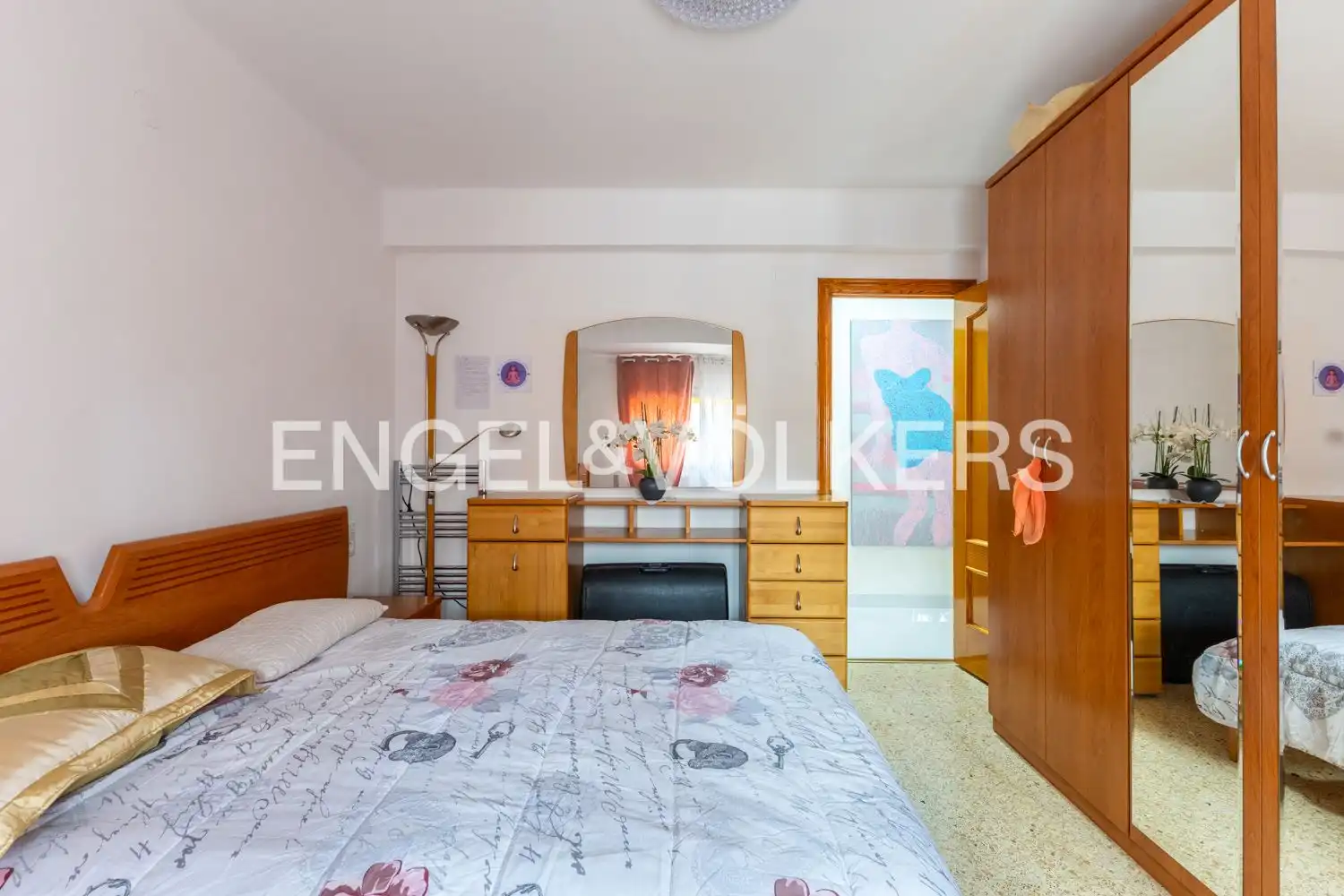 Bedroom of Flat for rent in Canet d'En Berenguer  with Air Conditioner, Heating and Furnished