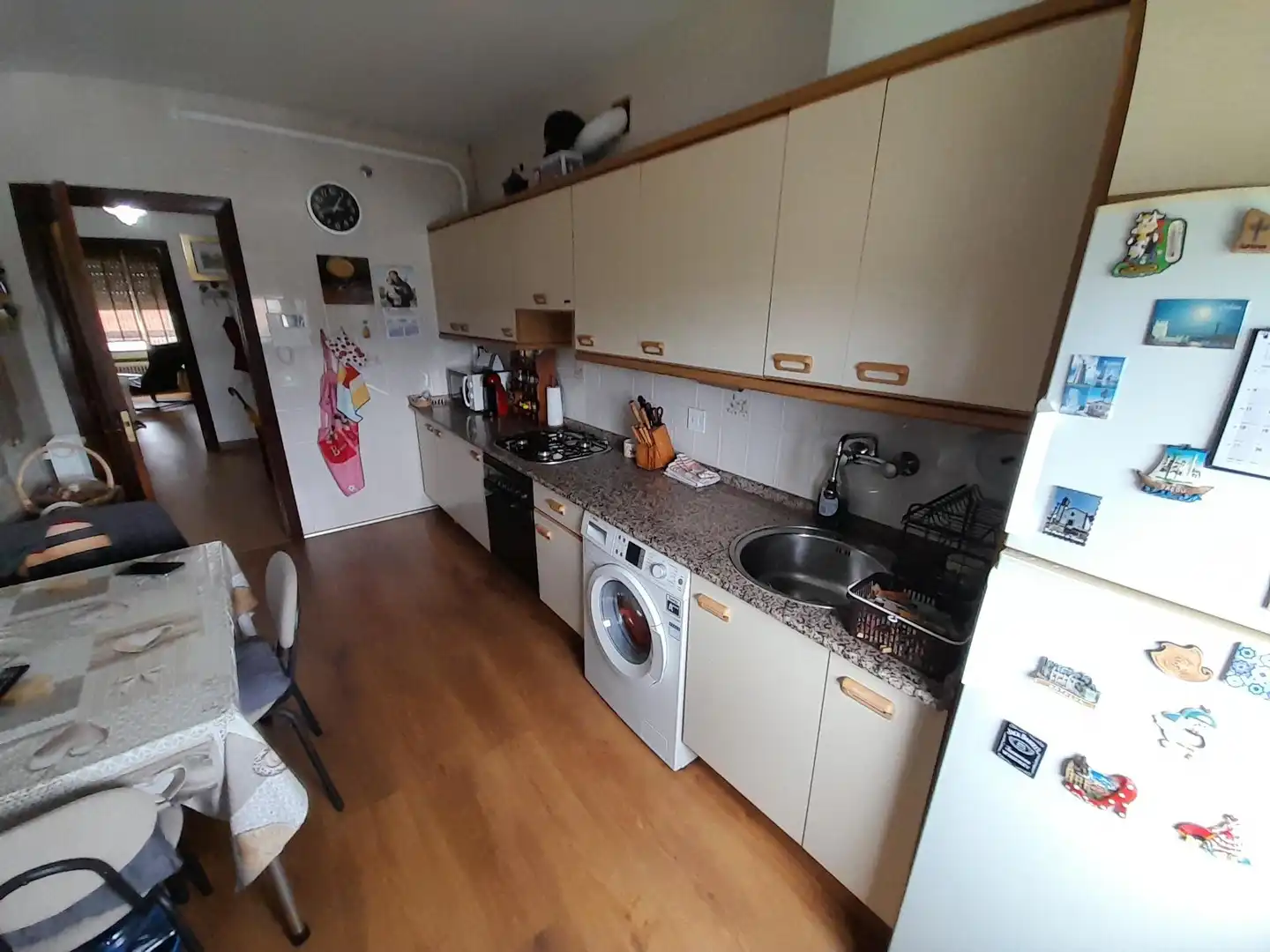 Kitchen of Flat for sale in Ponferrada  with Heating, Storage room and Balcony