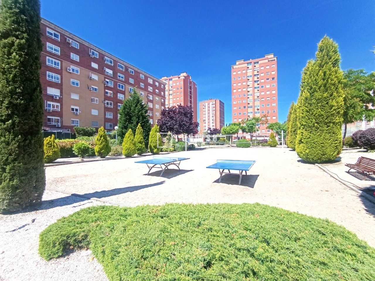Exterior view of Flat for sale in Parla  with Heating, Storage room and Swimming Pool