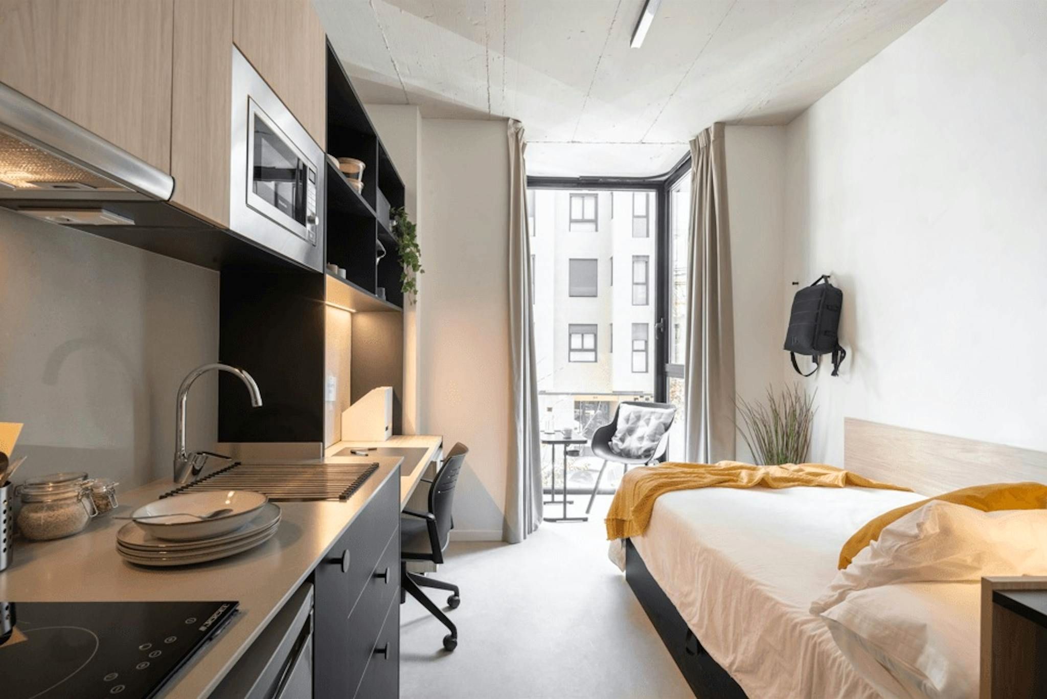 Dormitori de Pis de lloguer en  Valencia Capital amb Aire condicionat i Calefacció