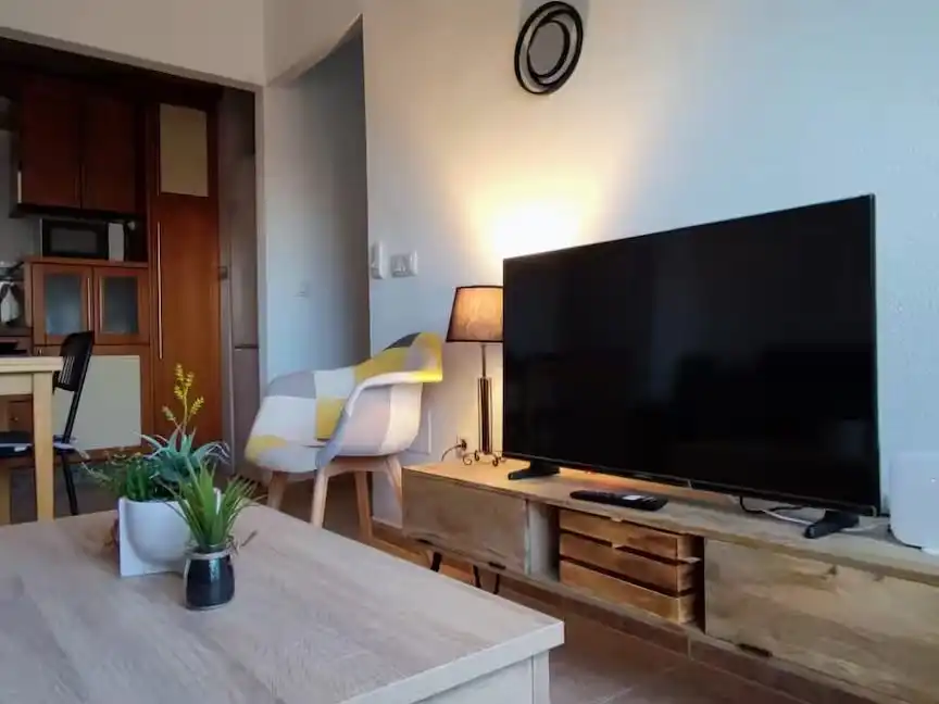 Sala de estar de Piso en venta en Roquetas de Mar con Aire acondicionado, Calefacción y Amueblado