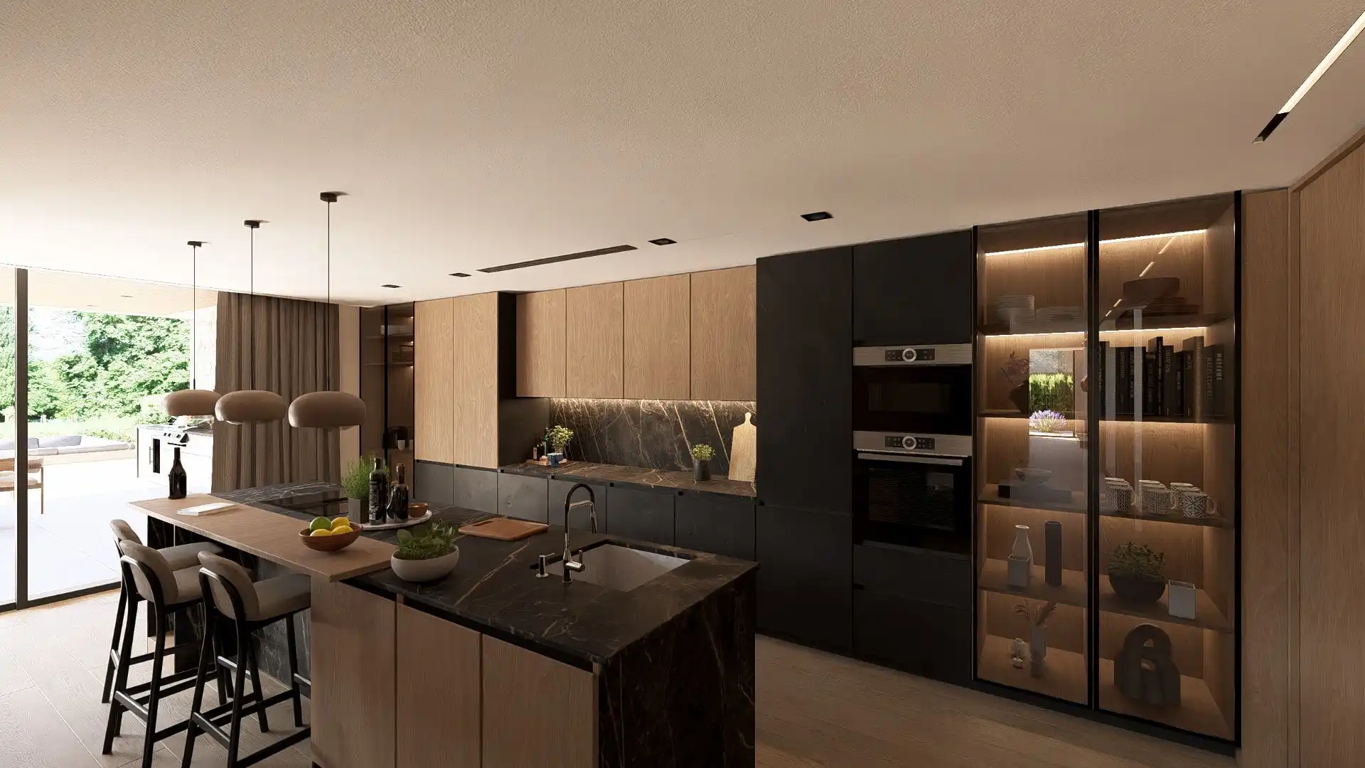 Kitchen of Houses for sale in Murcia  with Air Conditioner, Heating and Private garden