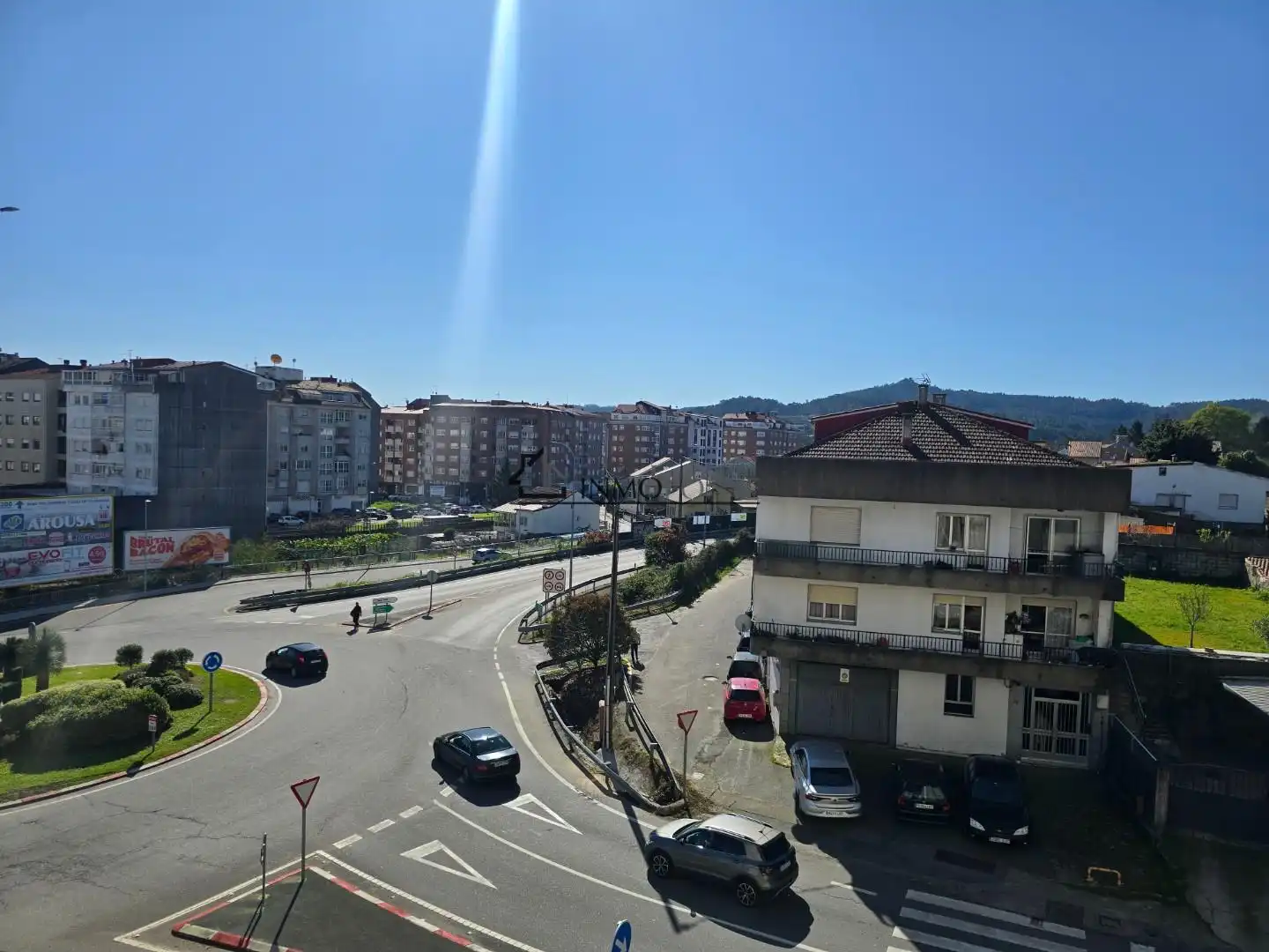 Vista exterior de Piso en venta en Vilagarcía de Arousa