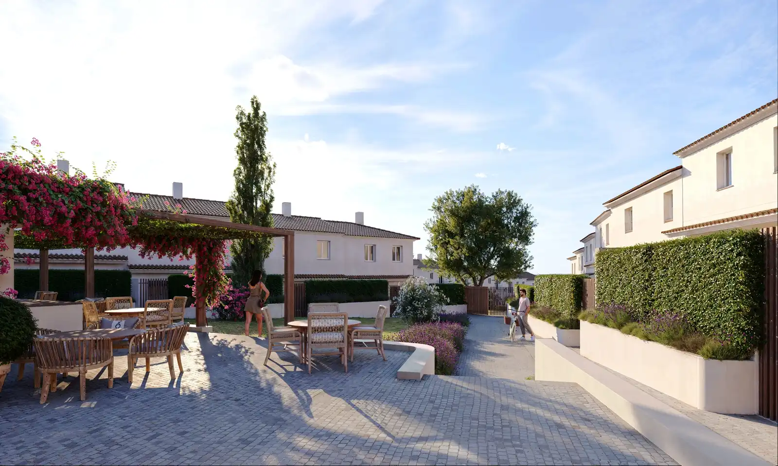 Jardí de Casa o xalet en venda en Higuera de la Sierra amb Terrassa i Piscina comunitària