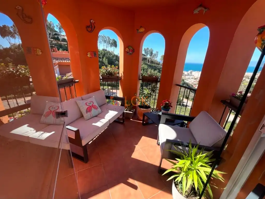 Terraza de Piso en venta en Rincón de la Victoria con Aire acondicionado, Terraza y Piscina