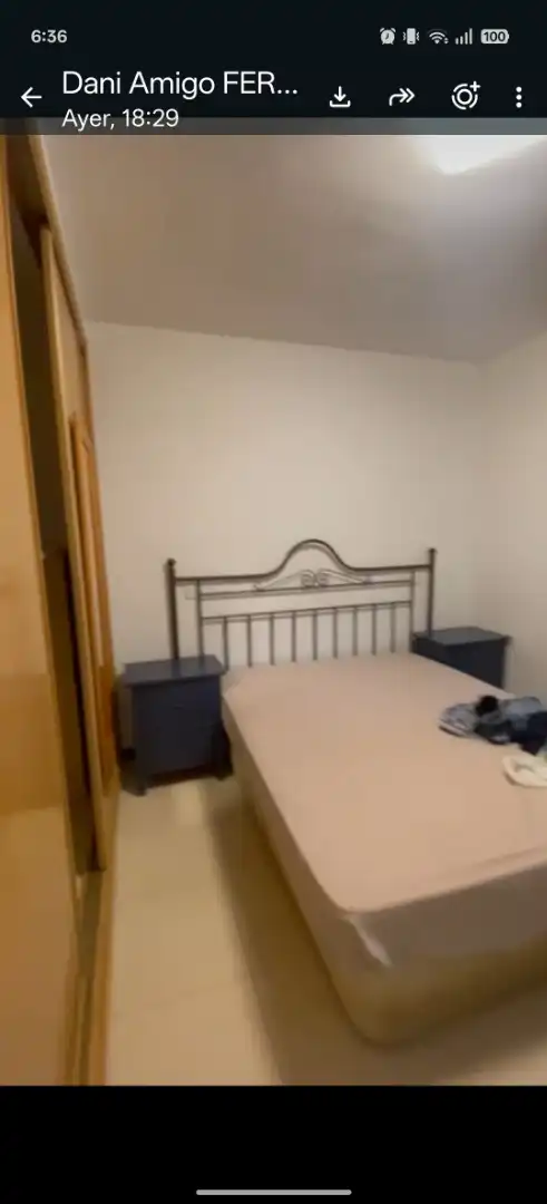 Bedroom of Flat for rent in Valmojado  with Heating, Oven and Washing machine
