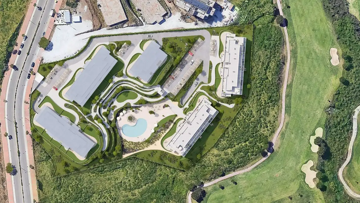 Vista exterior de Apartamento en venta en Mijas con Aire acondicionado, Terraza y Trastero