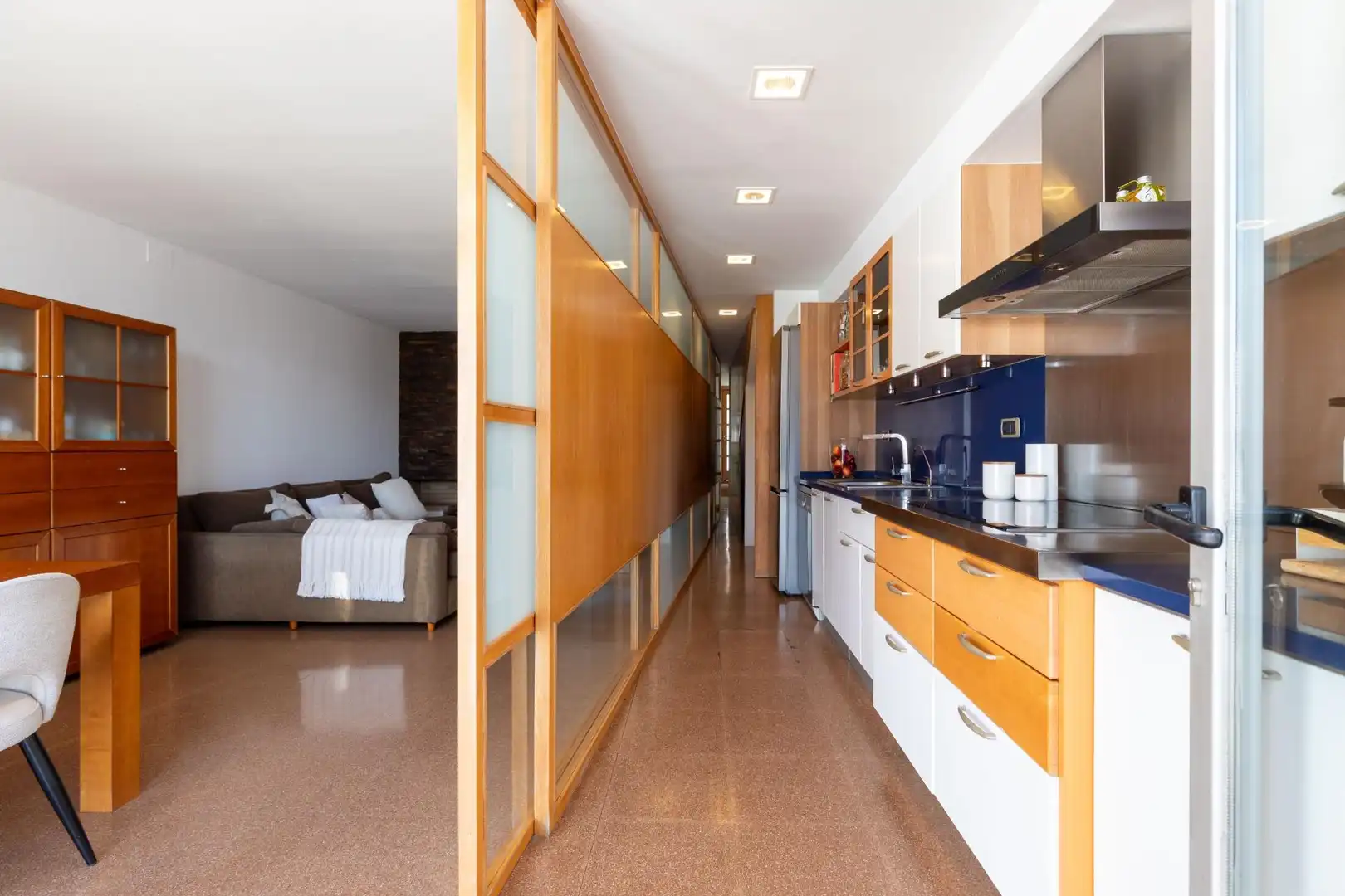 Küche von Haus oder Chalet zum Verkauf in Viladecavalls mit Privatgarten, Terrasse und Abstellraum