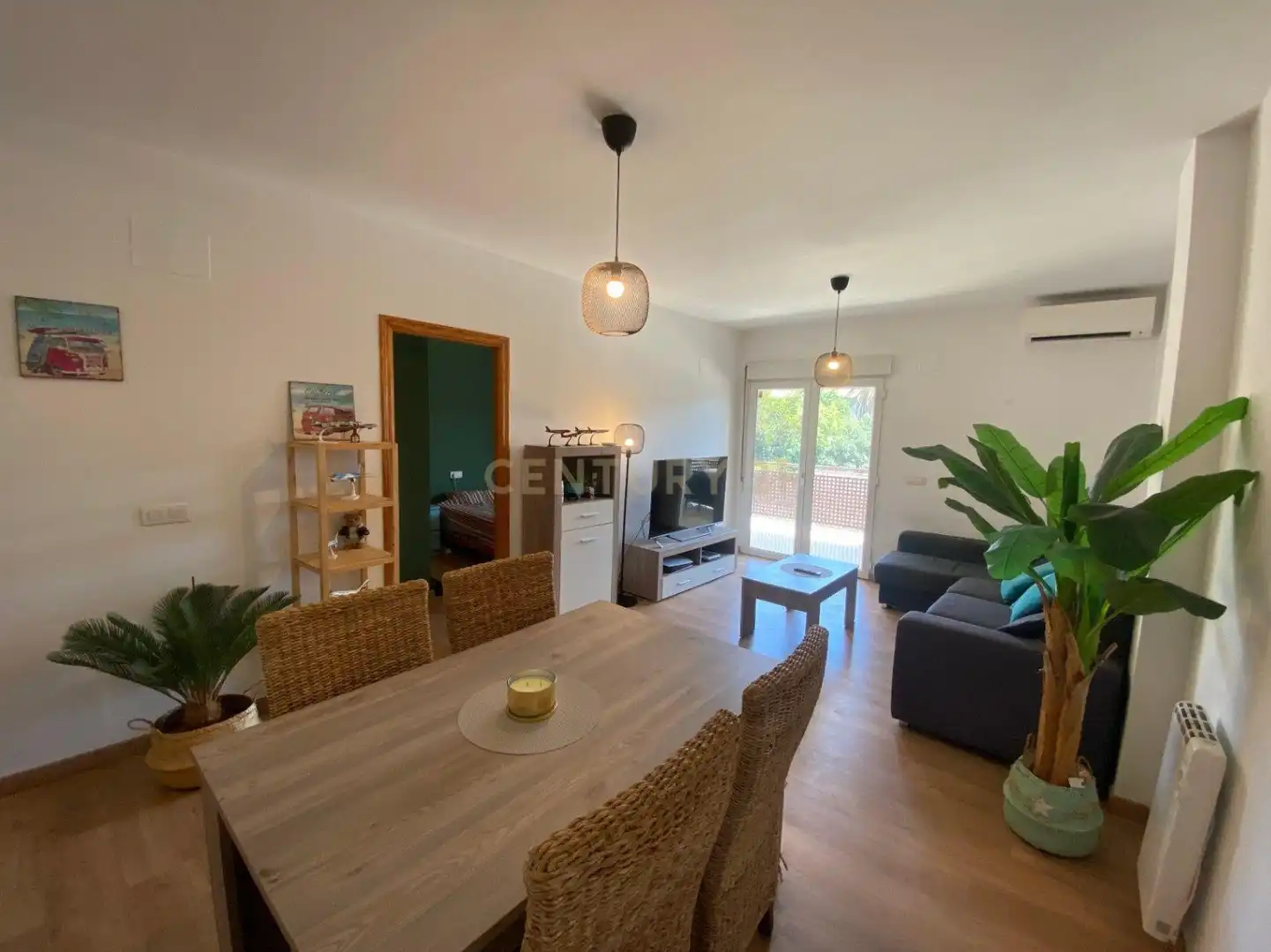 Wohnzimmer von Wohnungen zum Verkauf in Xaló mit Klimaanlage und Abstellraum