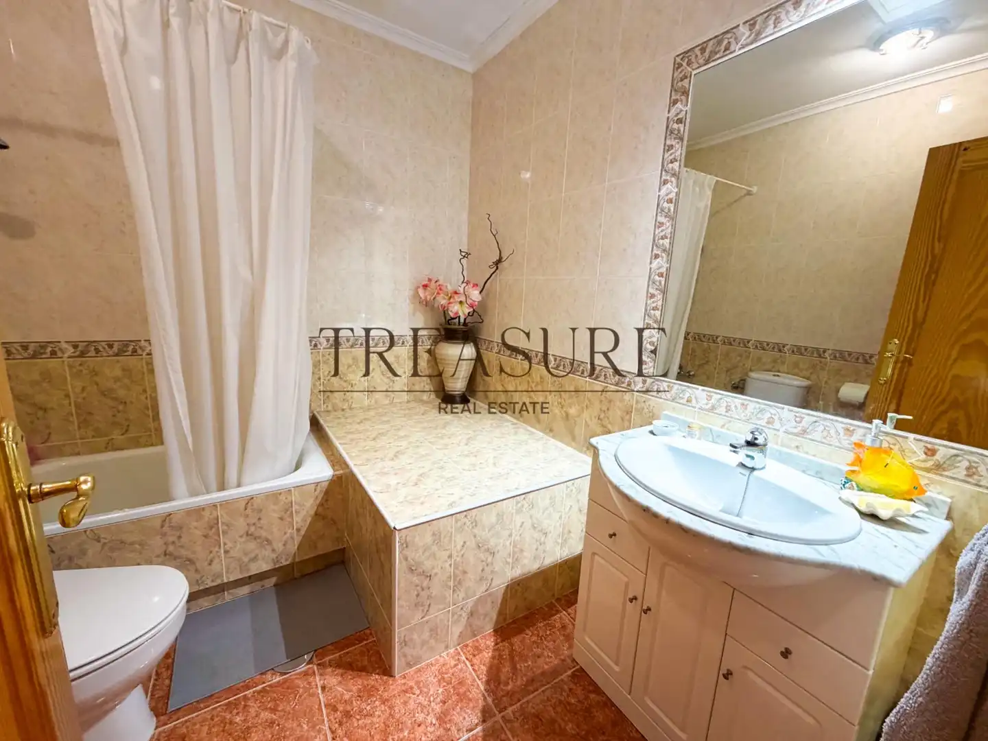 Baño de Casa o chalet en venta en Cartagena con Aire acondicionado, Terraza y Amueblado