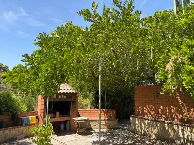 Garten von Haus oder Chalet zum Verkauf in Els Hostalets de Pierola mit Klimaanlage, Heizung und Privatgarten